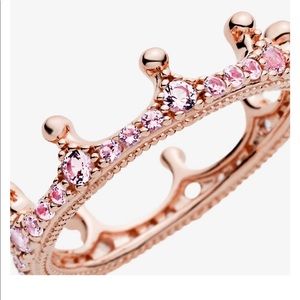 Pandora princess rose ring